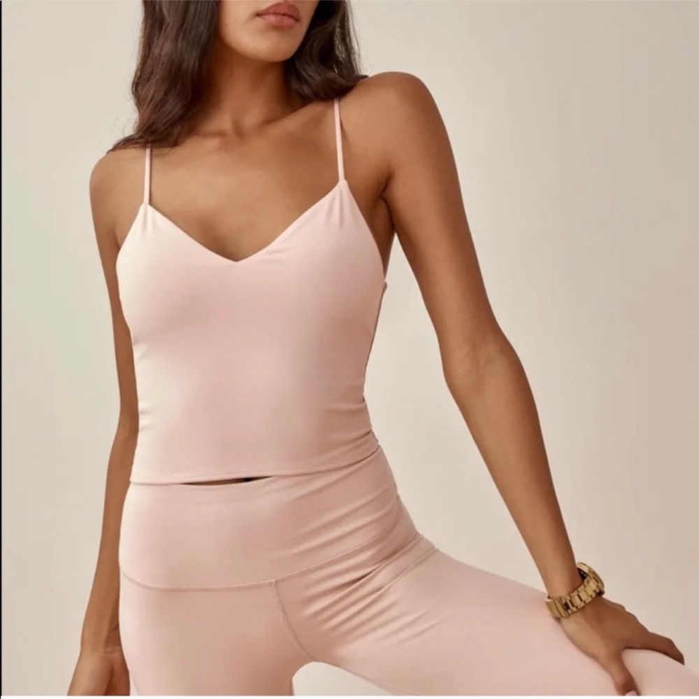 Reformation ecomove sport cropped tank